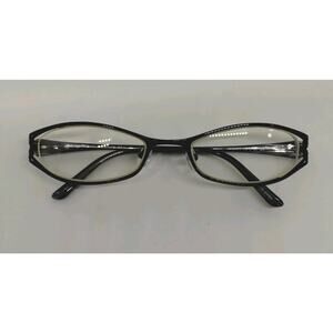 Elizabeth Arden Women Eyeglass Frames EAPT-59-2 Black Metal 50-19-125